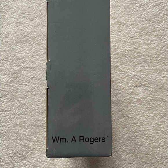 NIB Vintage Oneida Silversmiths Wm. A Rogers Chrome Plated Flatware Caddy. - Picture 5 of 5